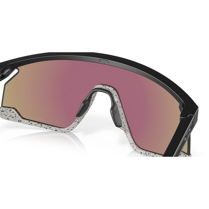 Oakley BXTR Sunglasses Matte Black/Grey/Prizm Sapphire