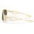 Oakley Massilon Sunglasses Matte Clear & Gold/Prizm Black