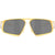 Oakley Massilon Sunglasses Matte Clear & Gold/Prizm Black