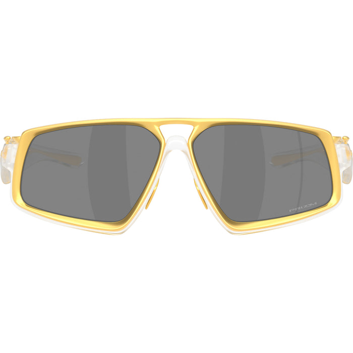 Oakley Massilon Sunglasses Matte Clear & Gold/Prizm Black