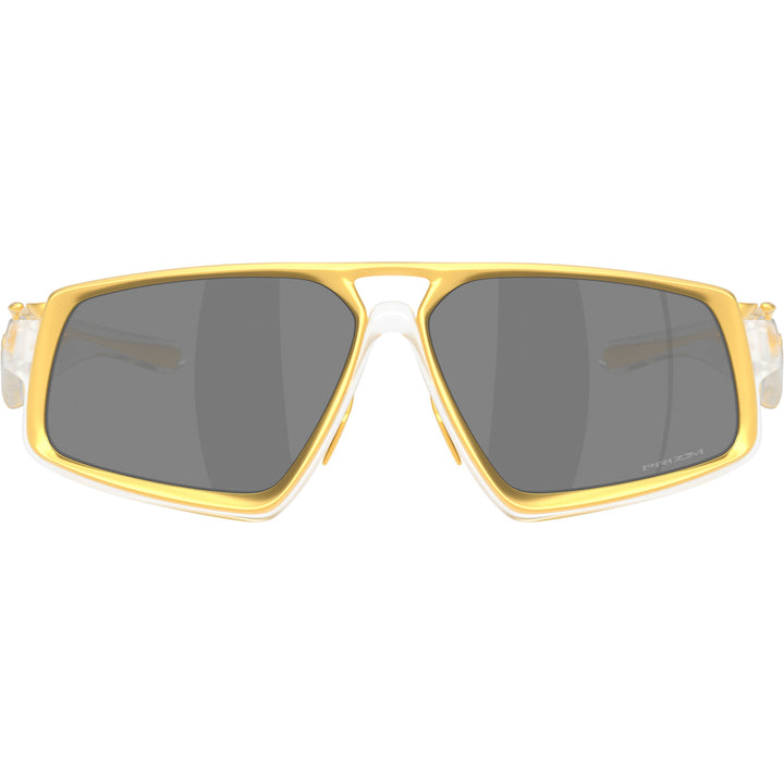 Oakley Massilon Sunglasses Matte Clear & Gold/Prizm Black