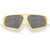 Oakley Massilon Sunglasses Matte Clear & Gold/Prizm Black
