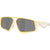 Oakley Massilon Sunglasses Matte Clear & Gold/Prizm Black
