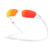 Oakley Terraforma Sunglasses Matte Clear/Prizm Ruby