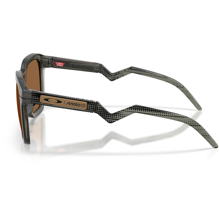 Oakley HSTN SQ Sunglasses Grey Smoke/Prizm Bronze