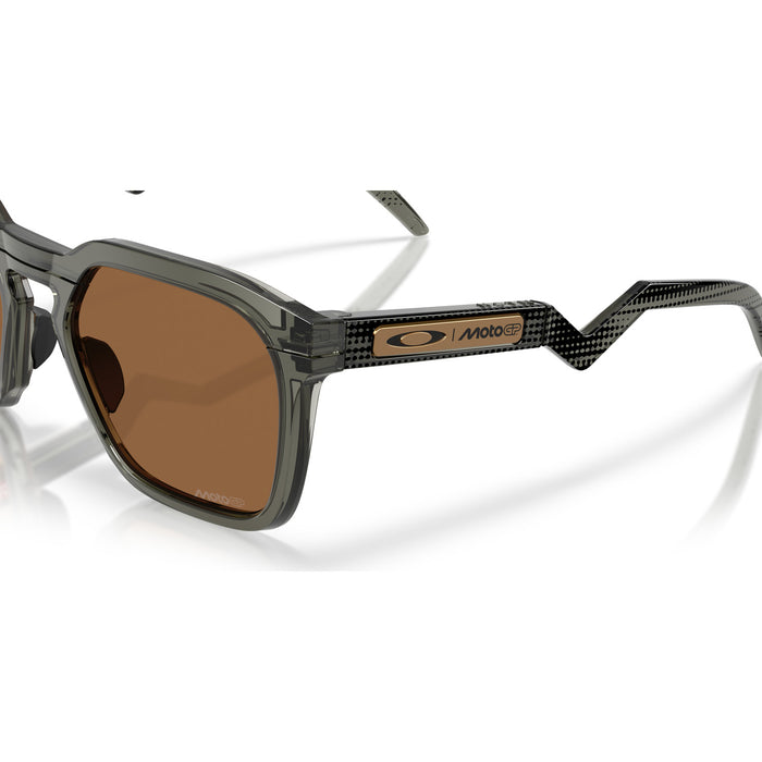 Oakley HSTN SQ Sunglasses Grey Smoke/Prizm Bronze