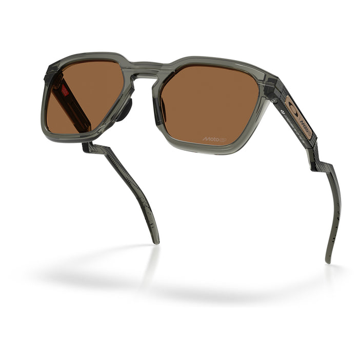Oakley HSTN SQ Sunglasses Grey Smoke/Prizm Bronze