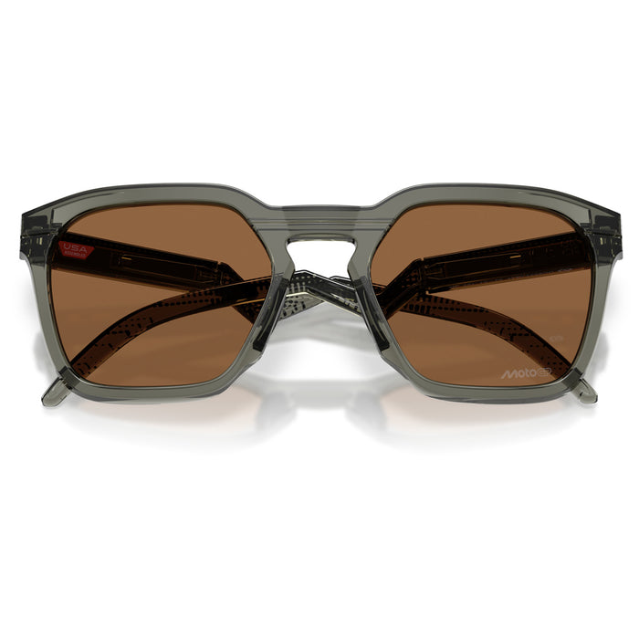 Oakley HSTN SQ Sunglasses Grey Smoke/Prizm Bronze