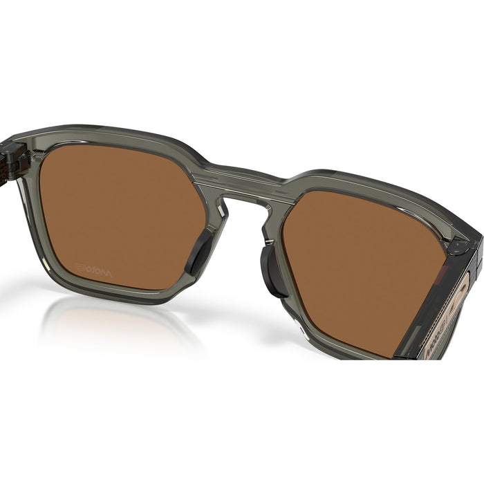 Oakley HSTN SQ Sunglasses Grey Smoke/Prizm Bronze