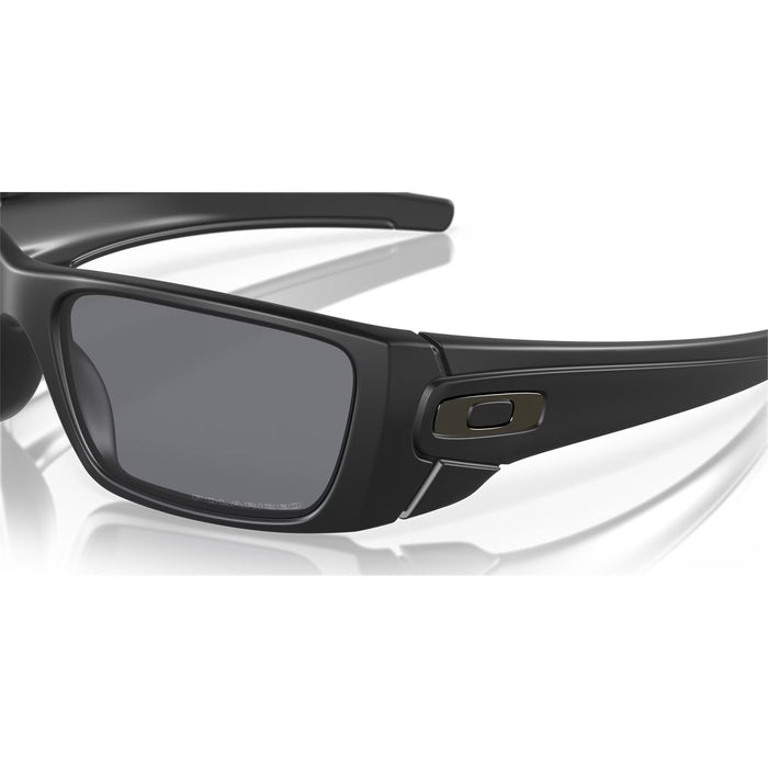 Oakley Fuel Cell Sunglasses Matte Black/Grey Polarized