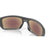 Oakley Drop Point Sunglasses Matte Dark Grey/Prizm Sapphire Polarized