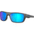Oakley Drop Point Sunglasses Matte Dark Grey/Prizm Sapphire Polarized