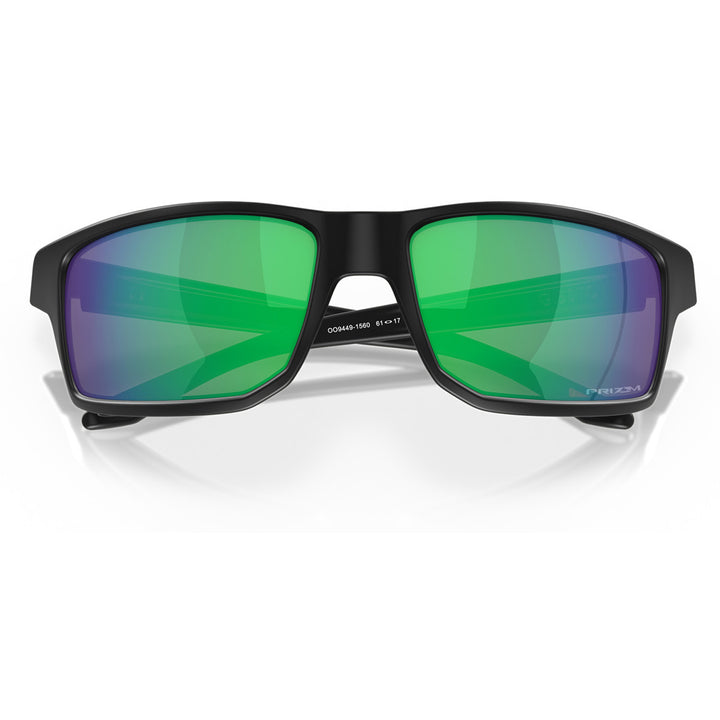Oakley Gibston Sunglasses Matte Black/Prizm Jade