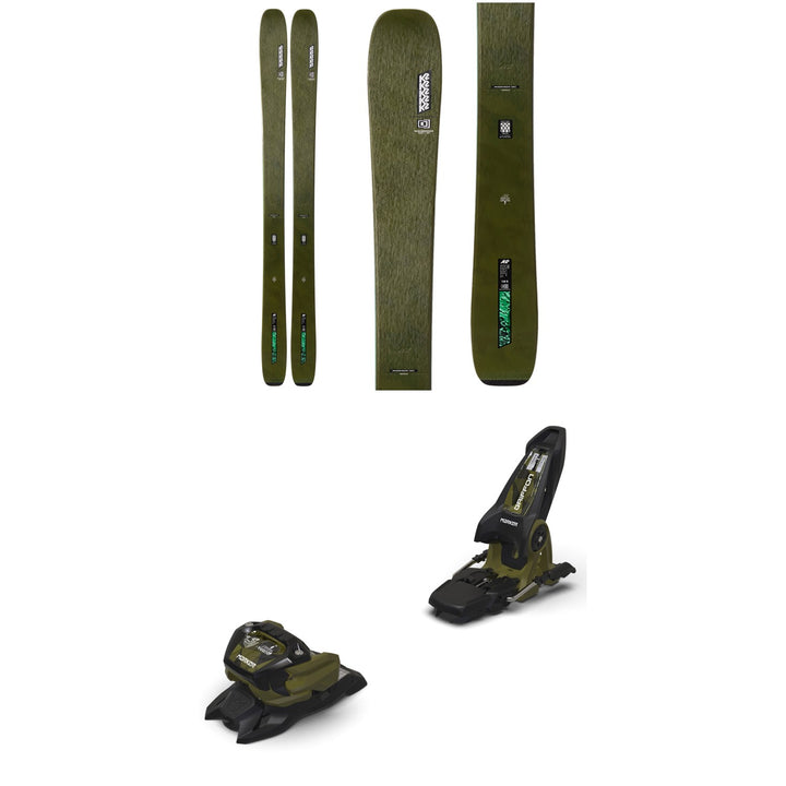 K2 Mindbender 106 C Skis 2026 + Marker Griffon 13 ID Ski Bindings
