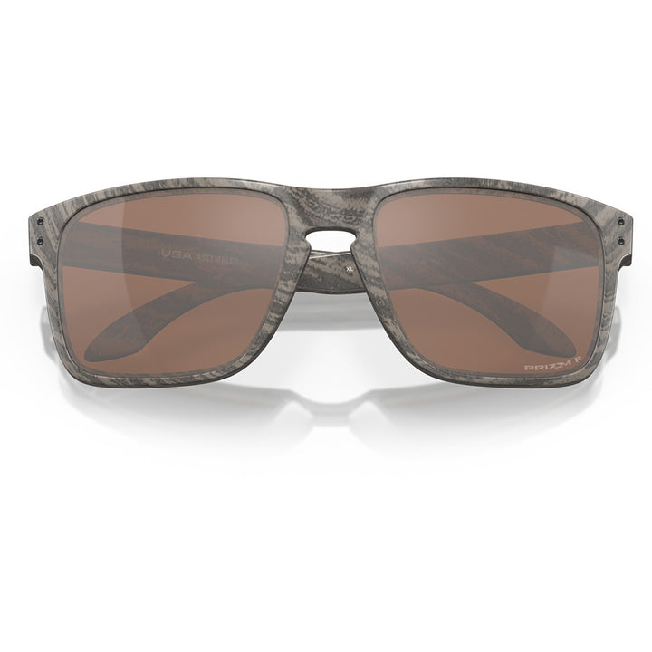 Oakley Holbrook XL Sunglasses Woodgrain/Prizm Tungsten Polarized