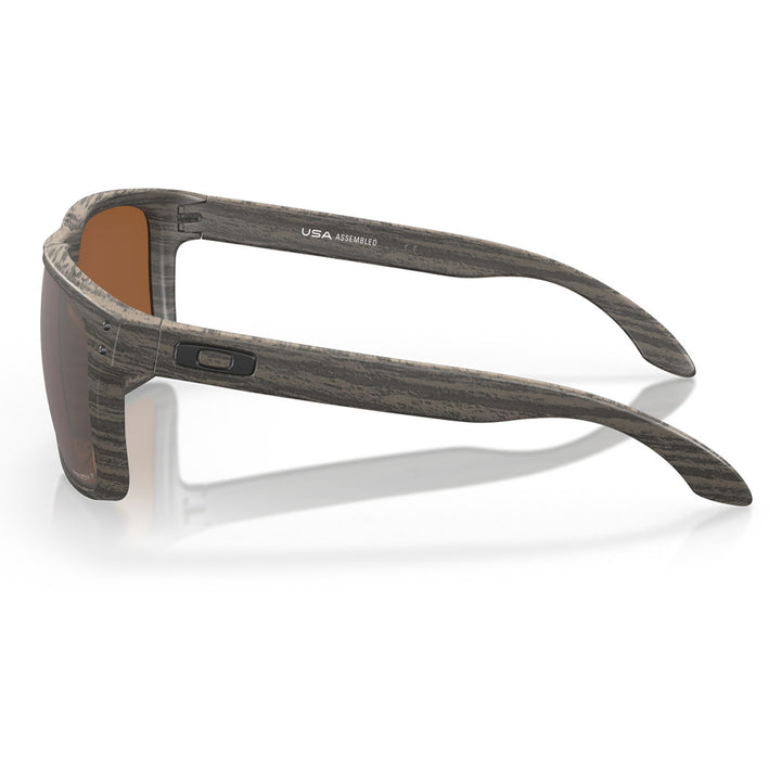 Oakley Holbrook XL Sunglasses Woodgrain/Prizm Tungsten Polarized