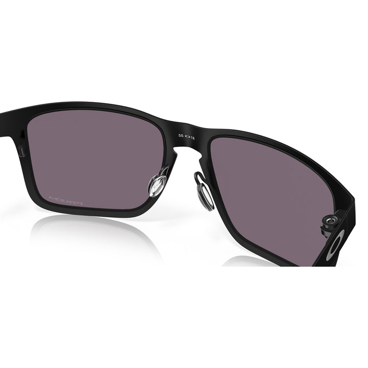 Oakley Holbrook Metal Sunglasses Matte Black/Prizm Grey