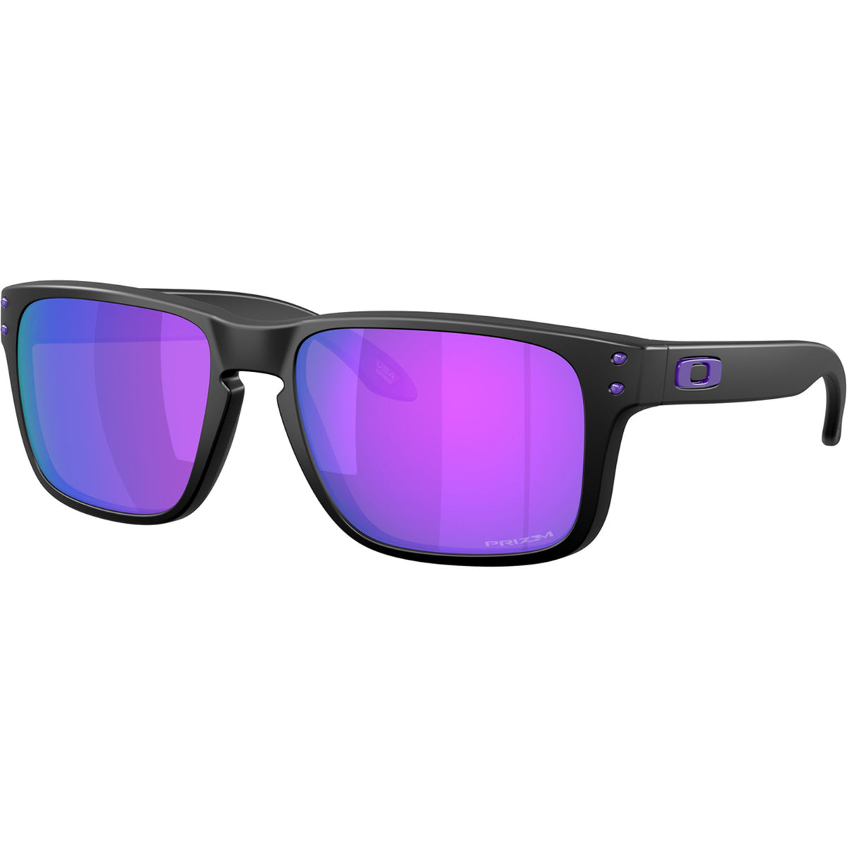 Oakley Holbrook S Sunglasses Matte Black/Prizm Violet