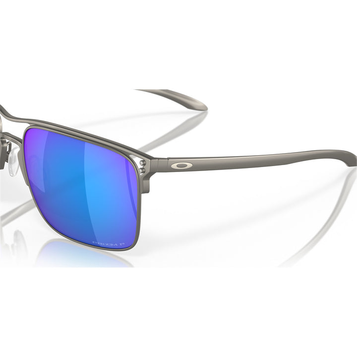Oakley Holbrook Ti Sunglasses Matte Gunmetal/Prizm Sapphire Polarized