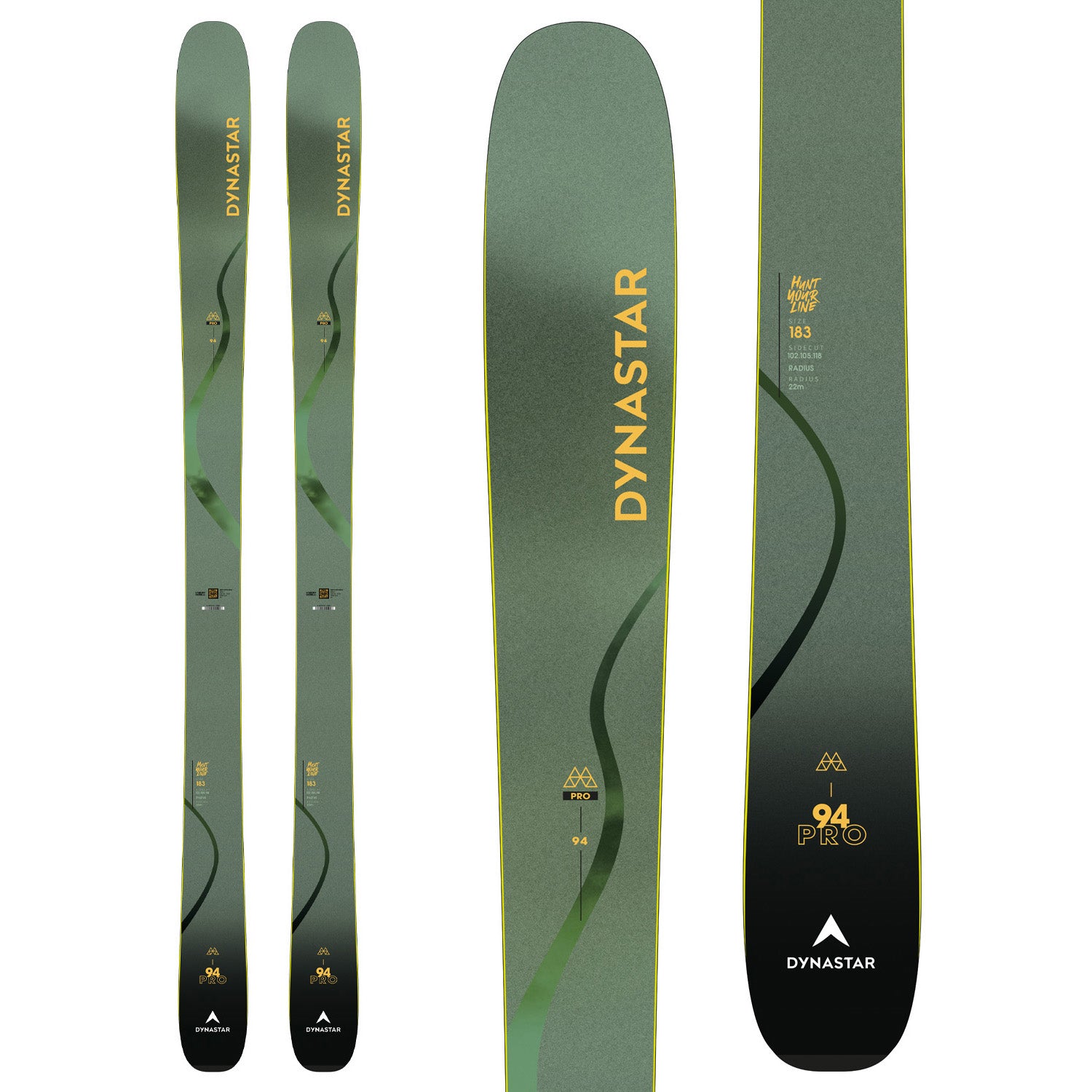 Dynastar M-Pro 94 Ti Skis 2027 – evo