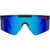 Pit Viper The Original Wide Sunglasses Peacekeeper Z87 + Blue