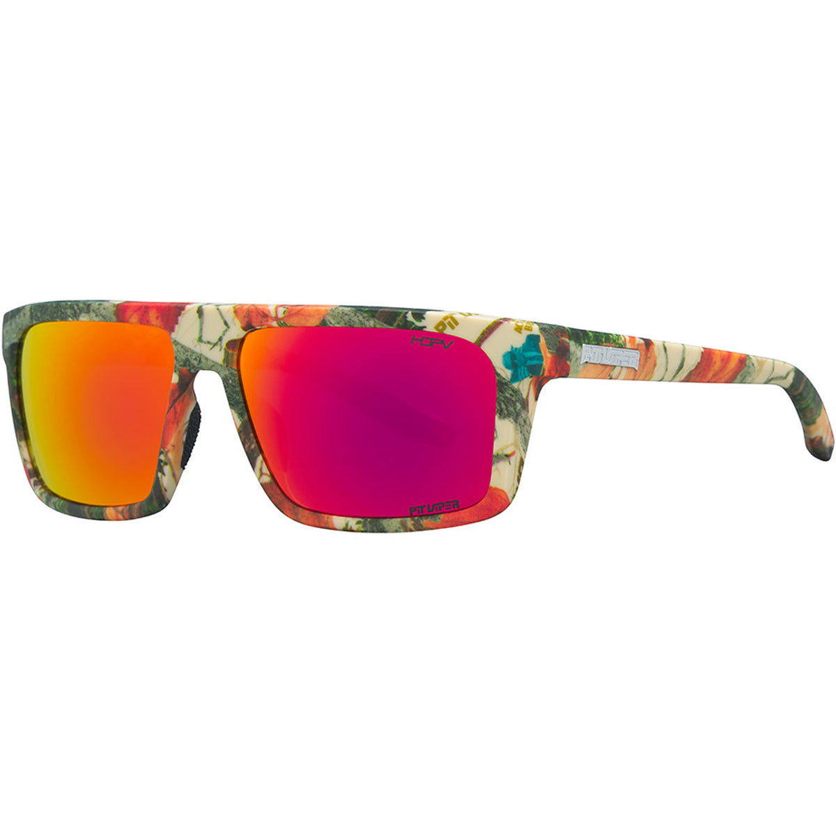 Pit Viper The Turboshaft Sunglasses Actualbush HDPV Polarized Red