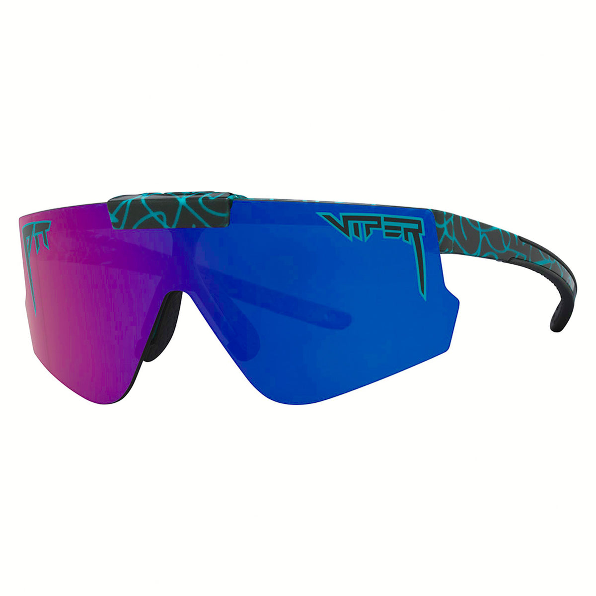 Pit Viper Flip-Offs Wide Sunglasses Voltage Pink/Purple