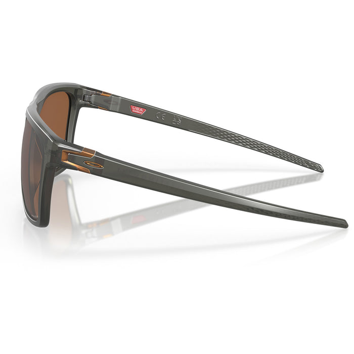 Oakley Leffingwell Sunglasses Matte Grey Smoke/Prizm Tungsten