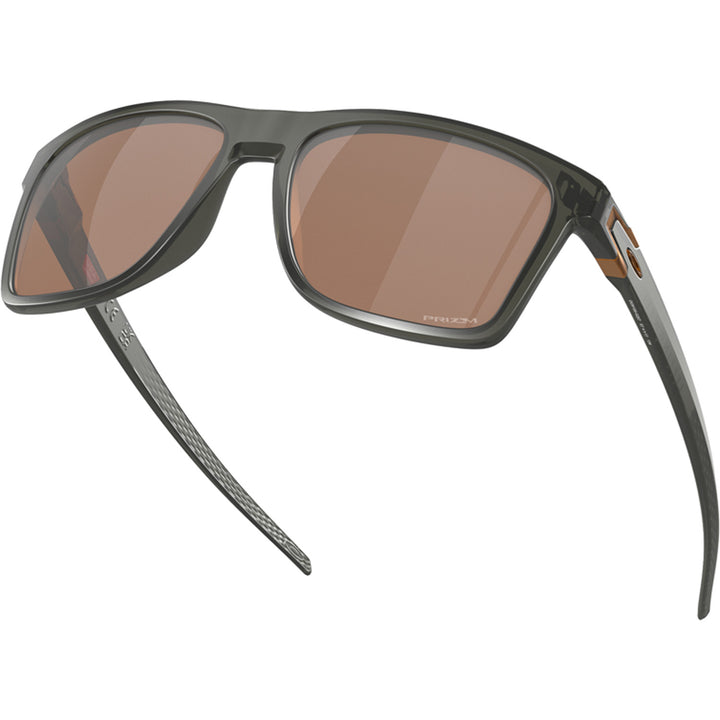 Oakley Leffingwell Sunglasses Matte Grey Smoke/Prizm Tungsten