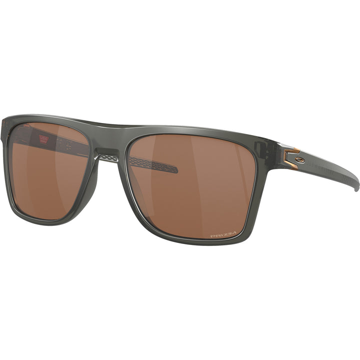 Oakley Leffingwell Sunglasses Matte Grey Smoke/Prizm Tungsten