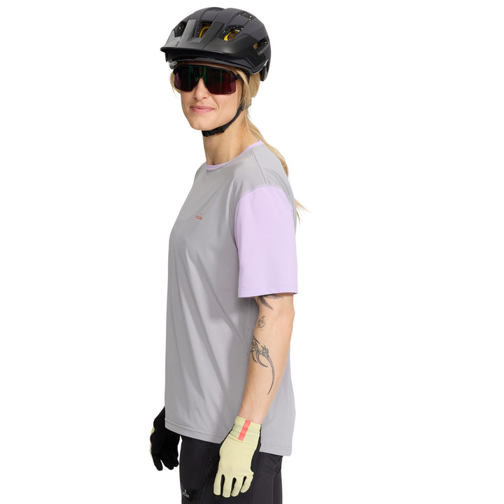 evo Lookout Short-Sleeve Bike Jersey - Women's Lilac