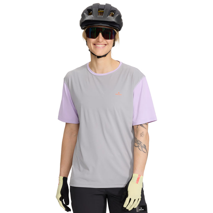 evo Lookout Short-Sleeve Bike Jersey - Women's Lilac
