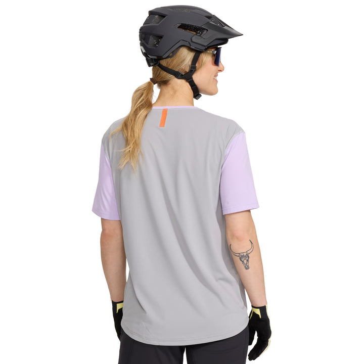evo Lookout Short-Sleeve Bike Jersey - Women's Lilac