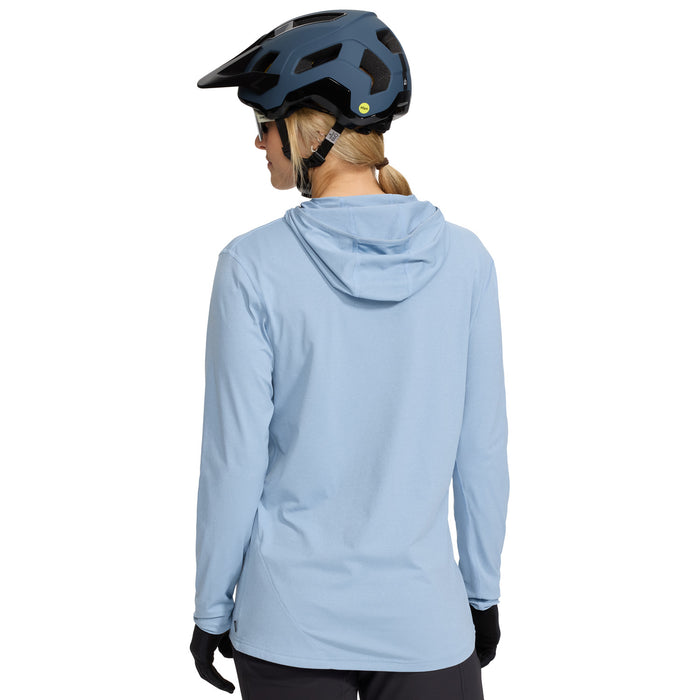 evo Sun Protection Hoodie - Unisex Dust Denim