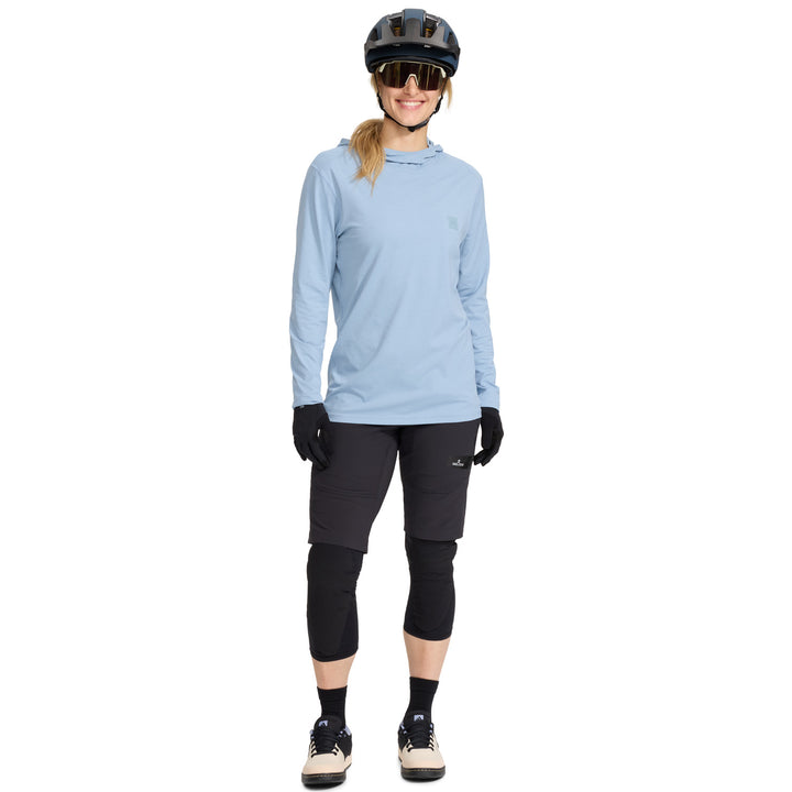 evo Sun Protection Hoodie - Unisex Dust Denim