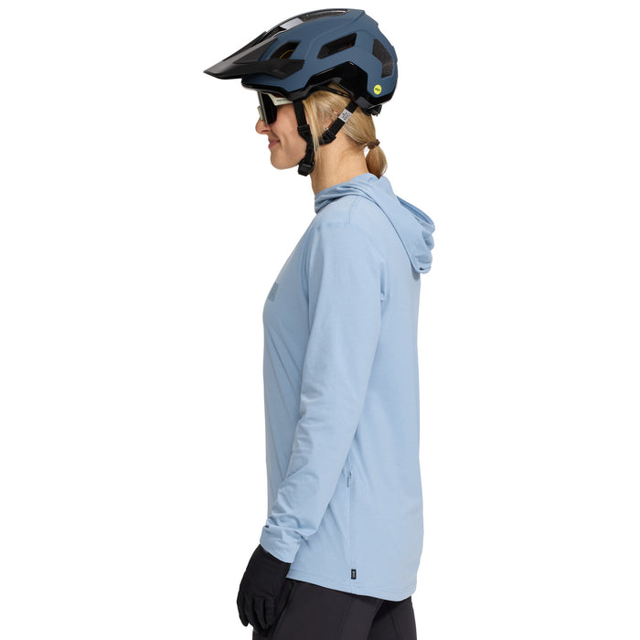 evo Sun Protection Hoodie - Unisex Dust Denim