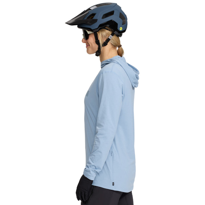 evo Sun Protection Hoodie - Unisex Dust Denim