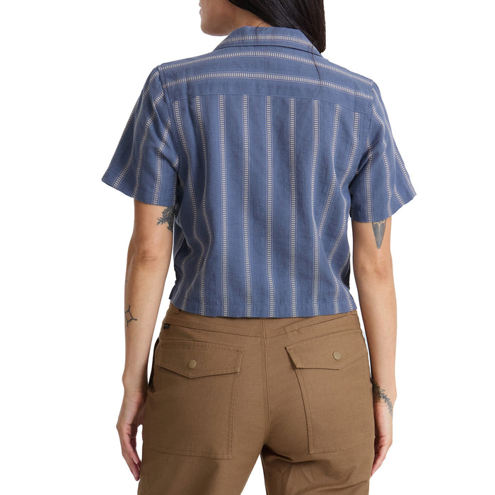 Roark Crosswinds Camp Shirt - Women's Neptune