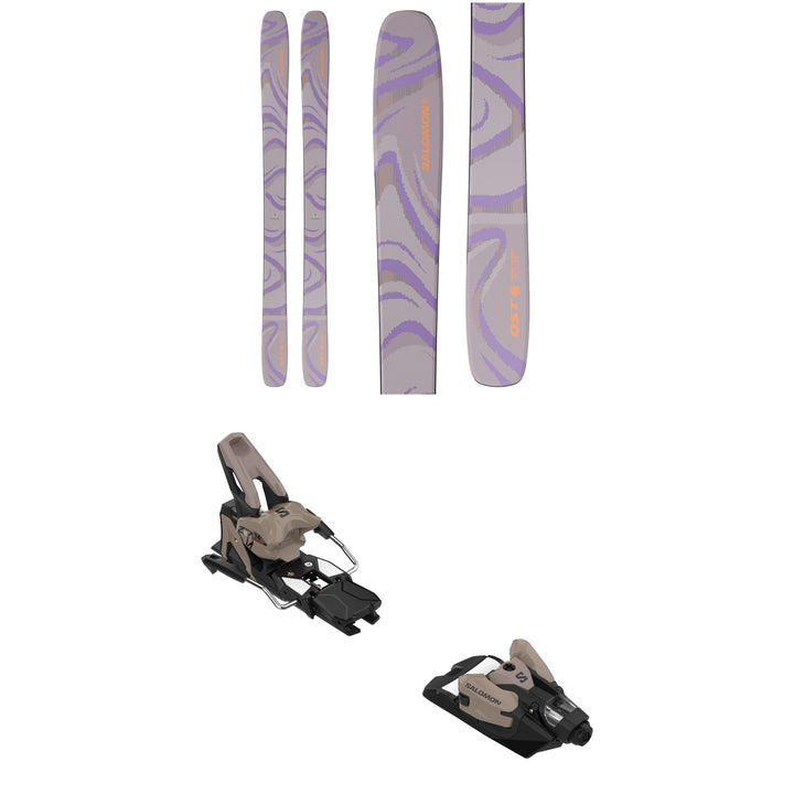 Salomon QST 106 Skis + Salomon Strive 14 MN Ski Bindings 2026