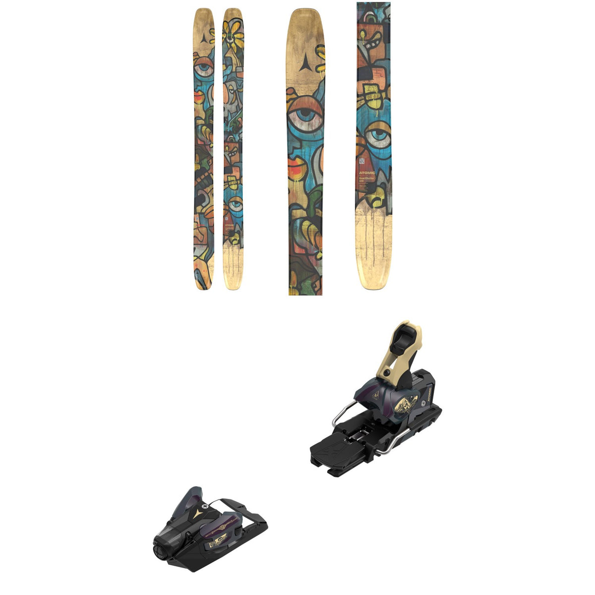Atomic Bent Chetler 120 Skis + Atomic Strive 16 MN Ski Bindings 2026