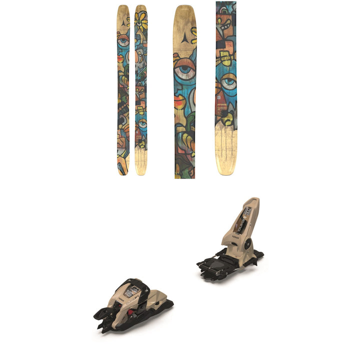 Atomic Bent Chetler 120 Skis 2026 + Marker Duke PT 16 Alpine Touring Ski Bindings