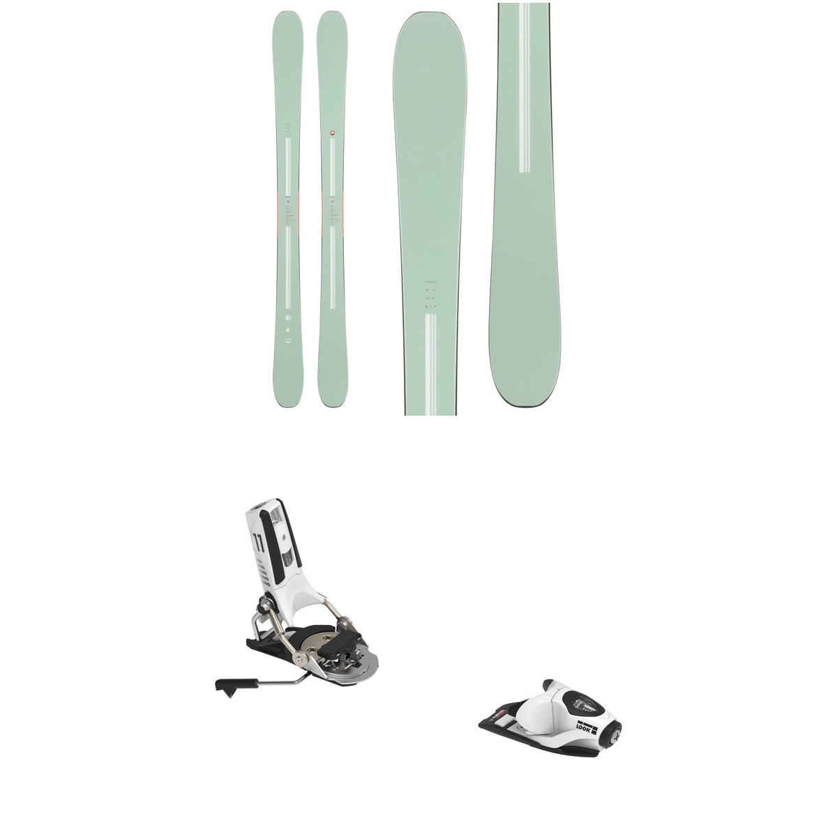 Season Kin Skis + Look Pivot 2.0 11 GW Ski Bindings 2026