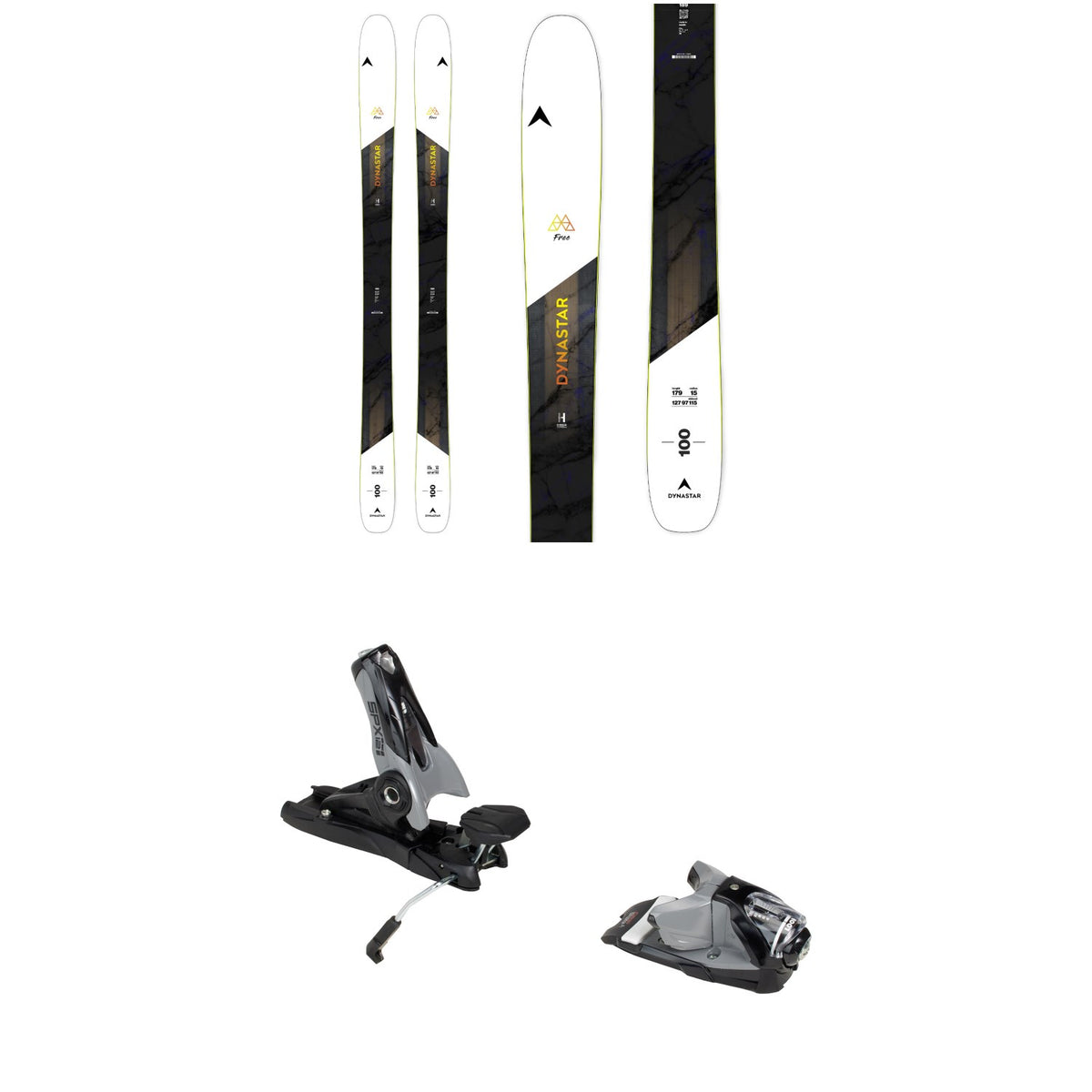 Dynastar M-Free 100 Skis + Look SPX 12 GW Pro Ski Bindings 2026