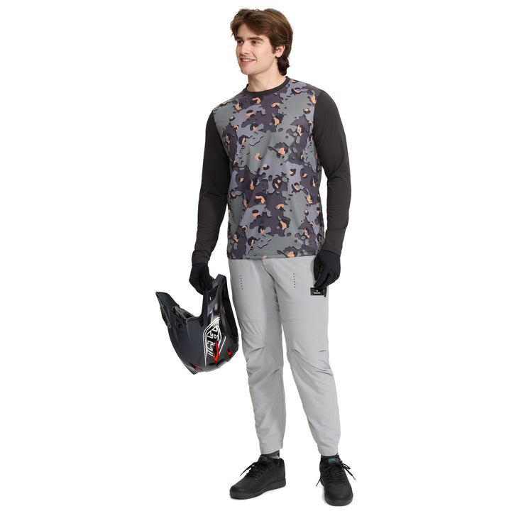 evo Lookout Long-Sleeve Bike Jersey Camo