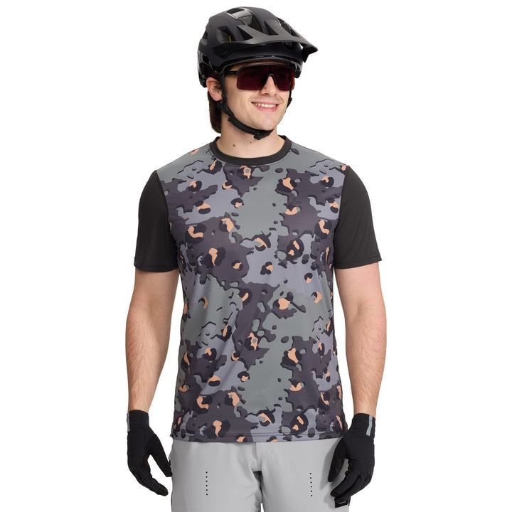 evo Lookout Short-Sleeve Bike Jersey Camo