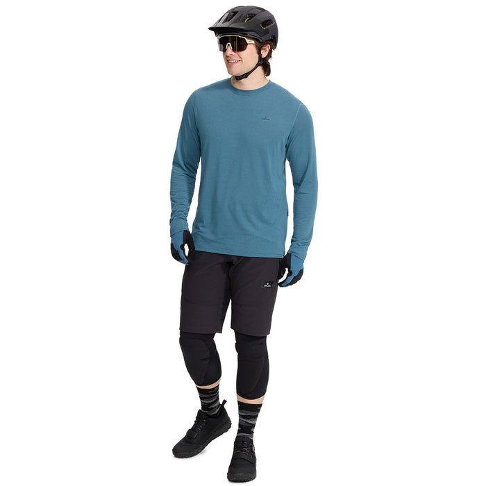 evo Lookout Long-Sleeve Bike Jersey Denim