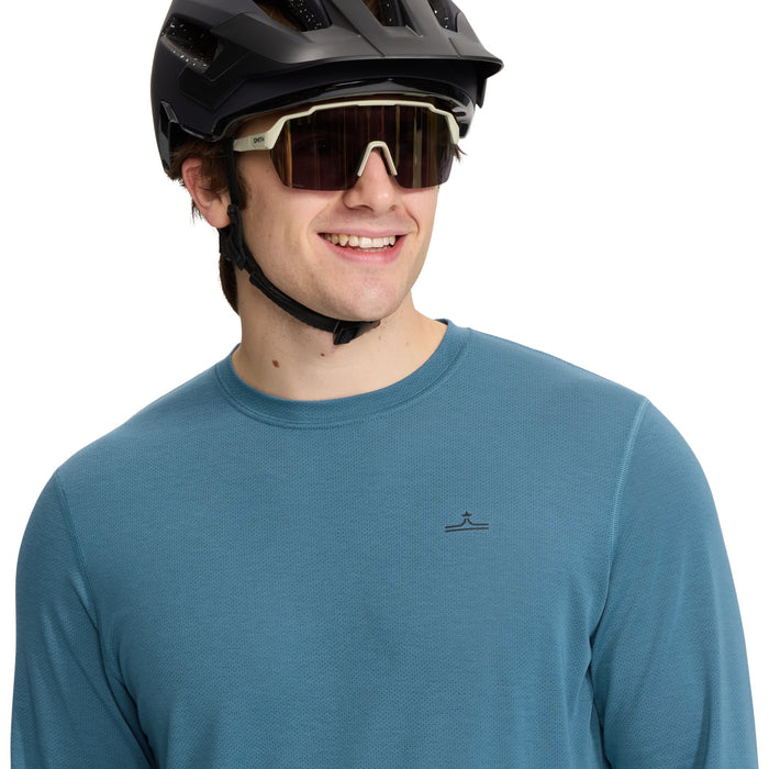 evo Lookout Long-Sleeve Bike Jersey Denim