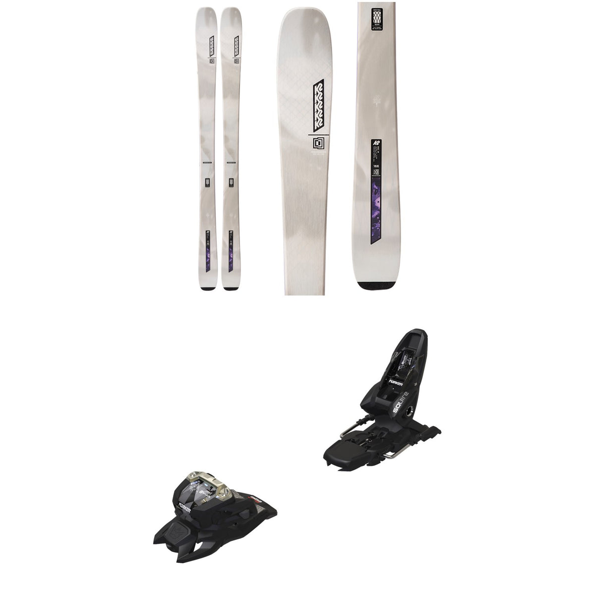 K2 Mindbender 90 C W Skis - Women's + Marker Squire 11 Ski Bindings 2026