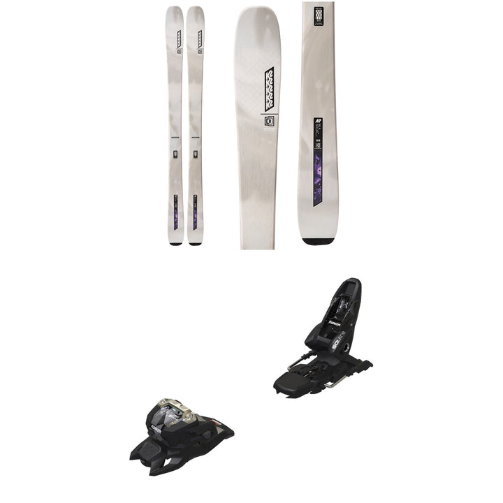 K2 Mindbender 90 C W Skis - Women's + Marker Squire 11 Ski Bindings 2026