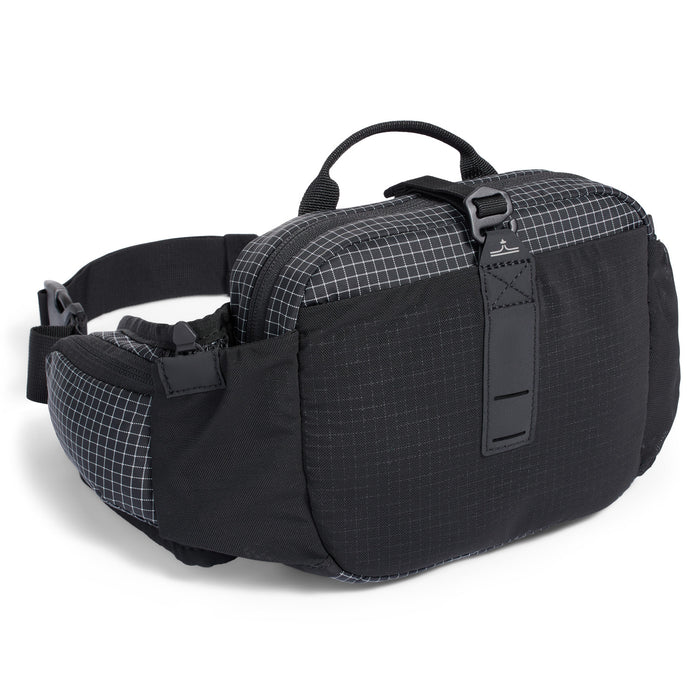 evo Enduro Hip Pack Black/White Ripstop::Black/White Ripstop